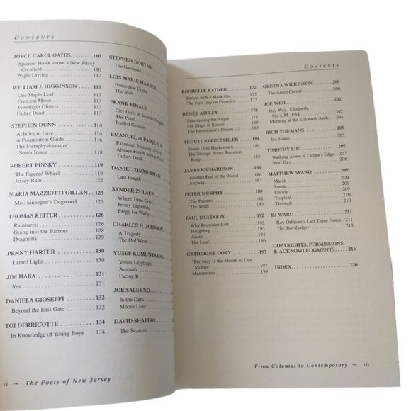 The Poets of New Jersey From Colonial to Contemporary Paperback 2005 W Whitman. - Picture 5 of 16